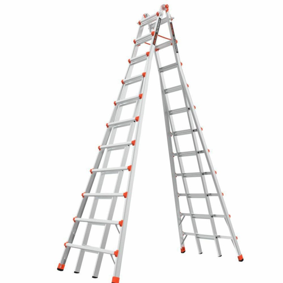 Ladders * | Skyscraper M21 Type-1A Aluminum Ladder Little Giant Safety Absolute Quality