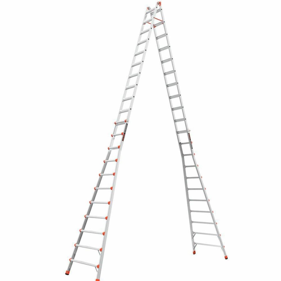 Ladders * | Skyscraper M21 Type-1A Aluminum Ladder Little Giant Safety Absolute Quality