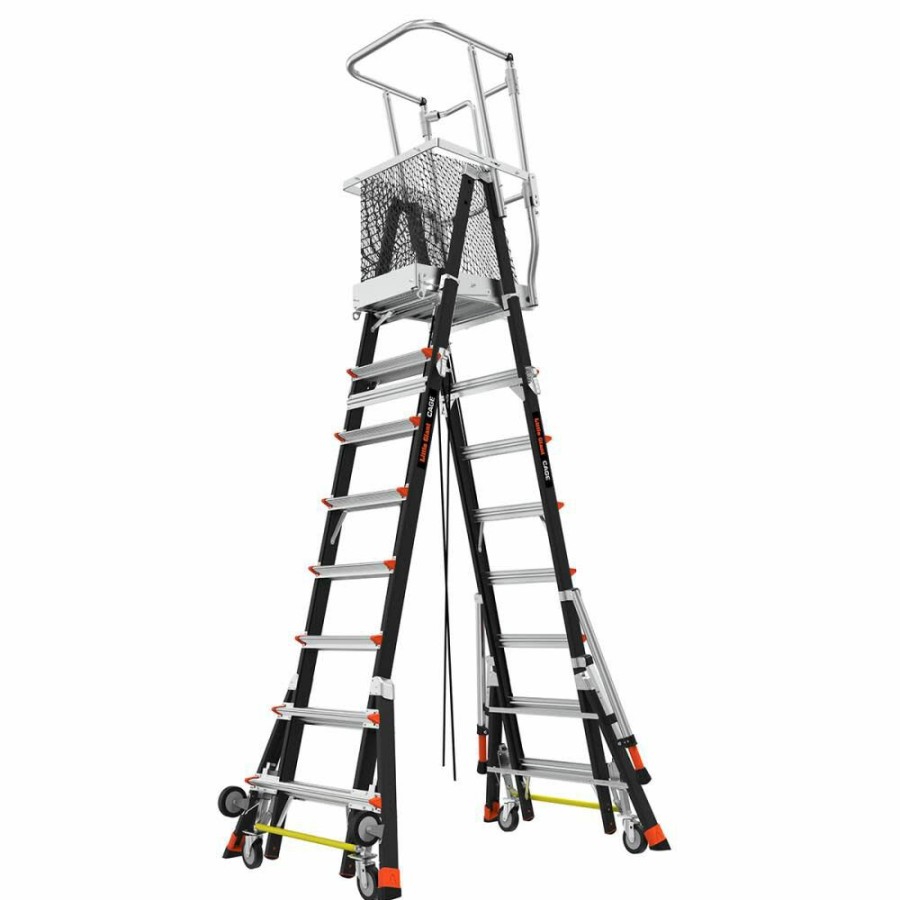 Ladders * | Little Giant Adjustable Safety Cage Type 1Aa 8-14 Ft. Little Giant Safety Online Sales