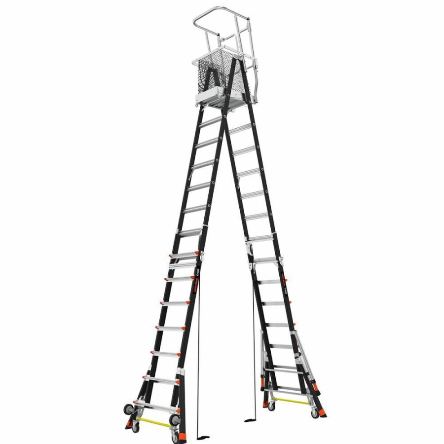 Ladders * | Little Giant Adjustable Safety Cage Type 1Aa 8-14 Ft. Little Giant Safety Online Sales