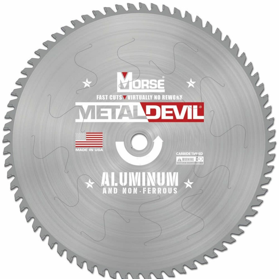 Power Tool Accessories * | Mk Morse 12 80 Tooth Metal Devil Circular Saw Blade Good Quality