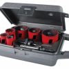 Power Tool Accessories * | Morse Bi Metal Hole Saw Kit Elec 8Pc Mk Morse 100% Guarantee