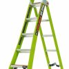 Ladders * | King Kombo Industrial Fiberglass 6 To 10 Combo Ladder Little Giant Safety Online Sales