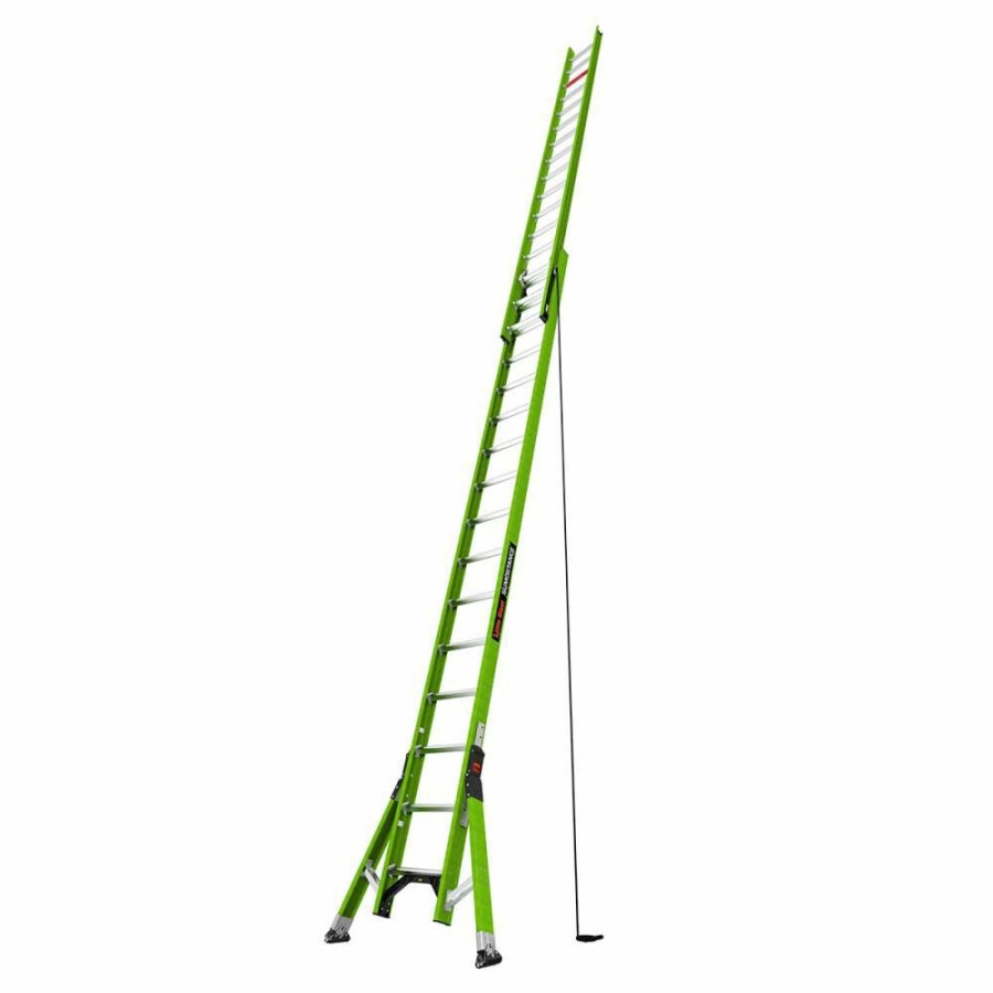 Ladders * | Hyperlite Sumostance 32 Ft Type Ia Fiberglass Extension Ladder Little Giant Safety New