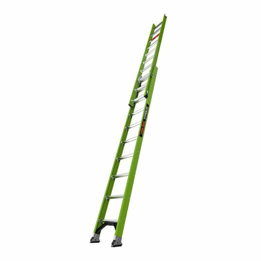 Ladders * | Hyperlite 20 Ft Type Ia Fiberglass Extension Ladder Little Giant Safety Exclusive Design