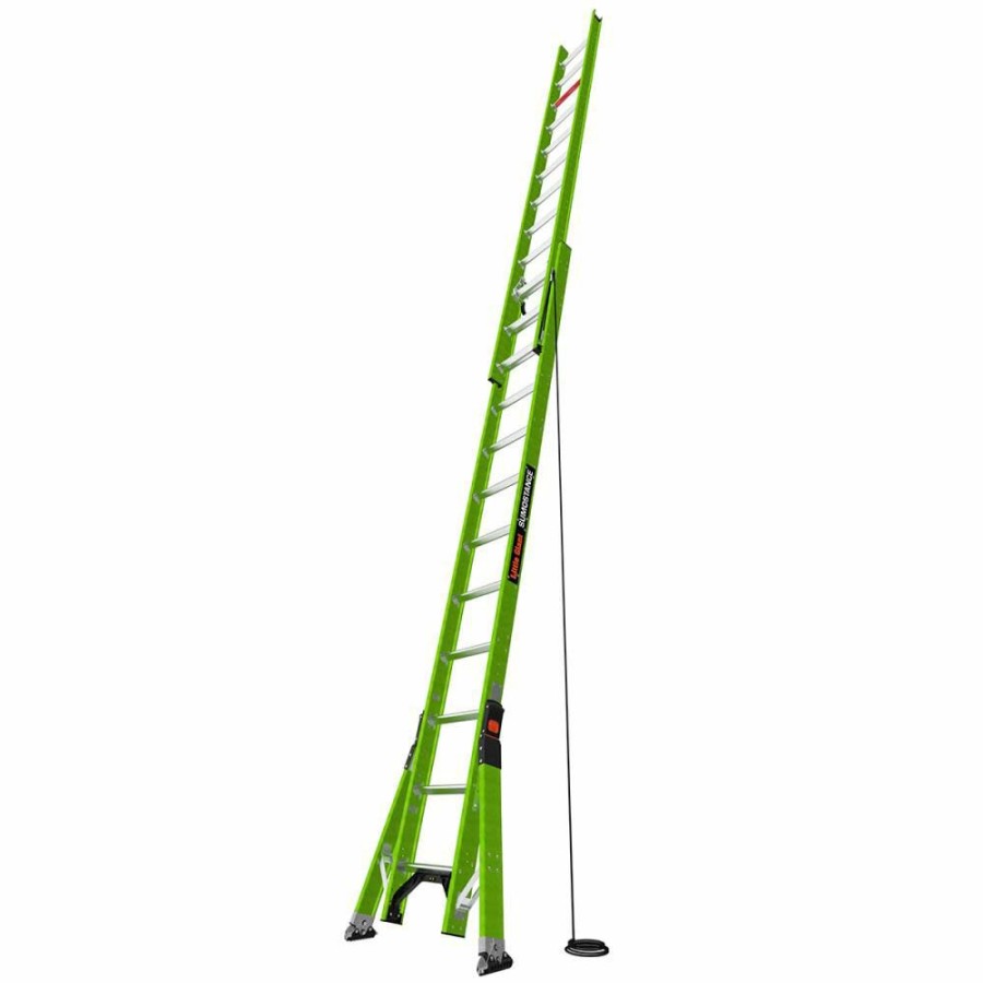 Ladders * | Hyperlite Sumostance 24 Ft Type Ia Fiberglass Extension Ladder Little Giant Safety New Arrivals