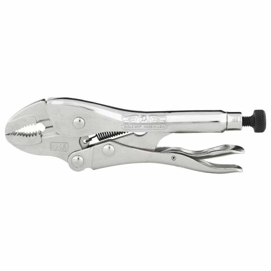 Hand Tools * | Malco Curved Jaw Locking Pliers 7 With Wire Cutter Malco Products Good Quality