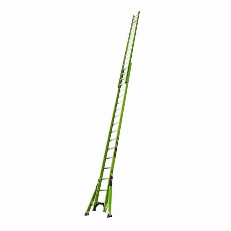 Ladders * | Hyperlite Sumostance, 36 Ft. Ia Fiberglass Extension Ladder Little Giant Safety Fire Sale